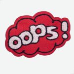 Patch Bordado Geek Nuvem OOPs