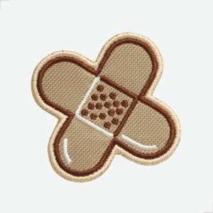 Patch Bordado Decorativo Curativo