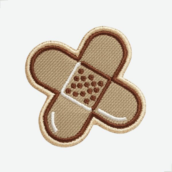 Patch Bordado Decorativo Curativo