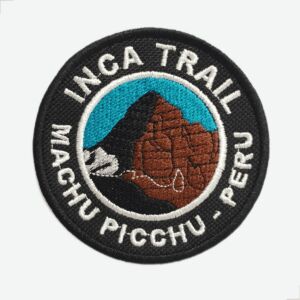 Patch Bordado Inca Trail Machu Picchu Peru, Emblema Turístico
