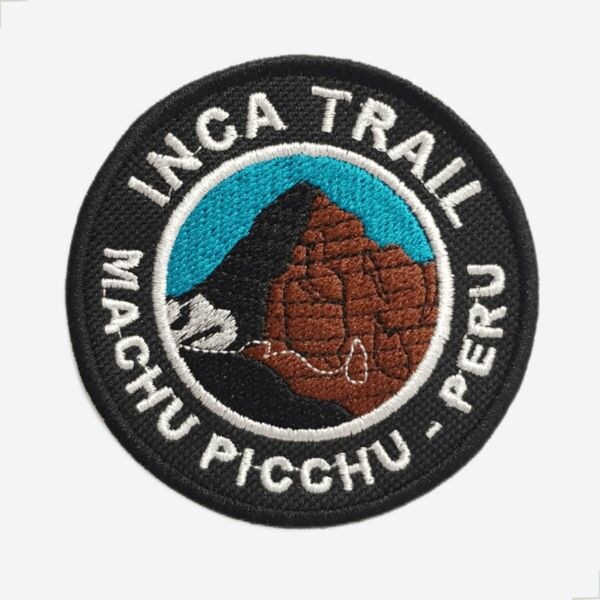 Patch Bordado Inca Trail Machu Picchu Peru, Emblema Turístico