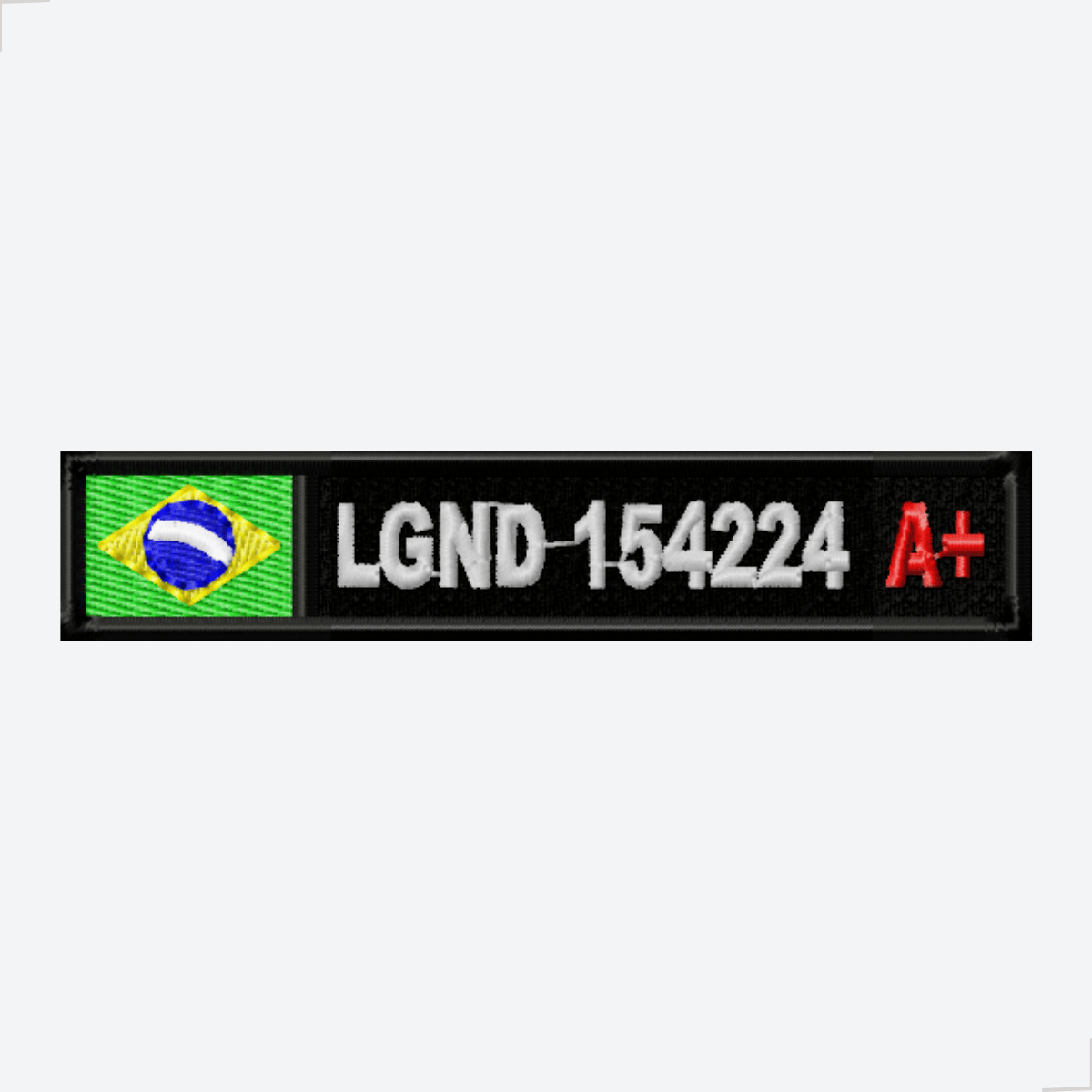 Patch com Nome Bordado | Tarja para Uniforme e Farda – SPW Patches