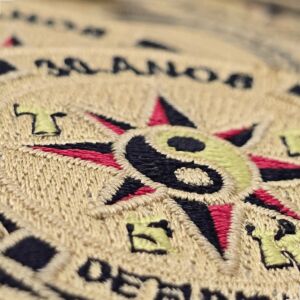 Patch Bordado Personalizado TSKF Academia de Kung Fu