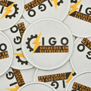 Patch Personalizado Sublimado IGO Soluções em Eletricidade