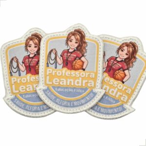 Patch Personalizado Sublimado Professora de Educação Física