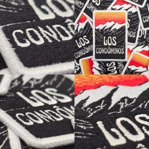 Patch Bordado Personalizado Los Condôminos -Detalhes do patch