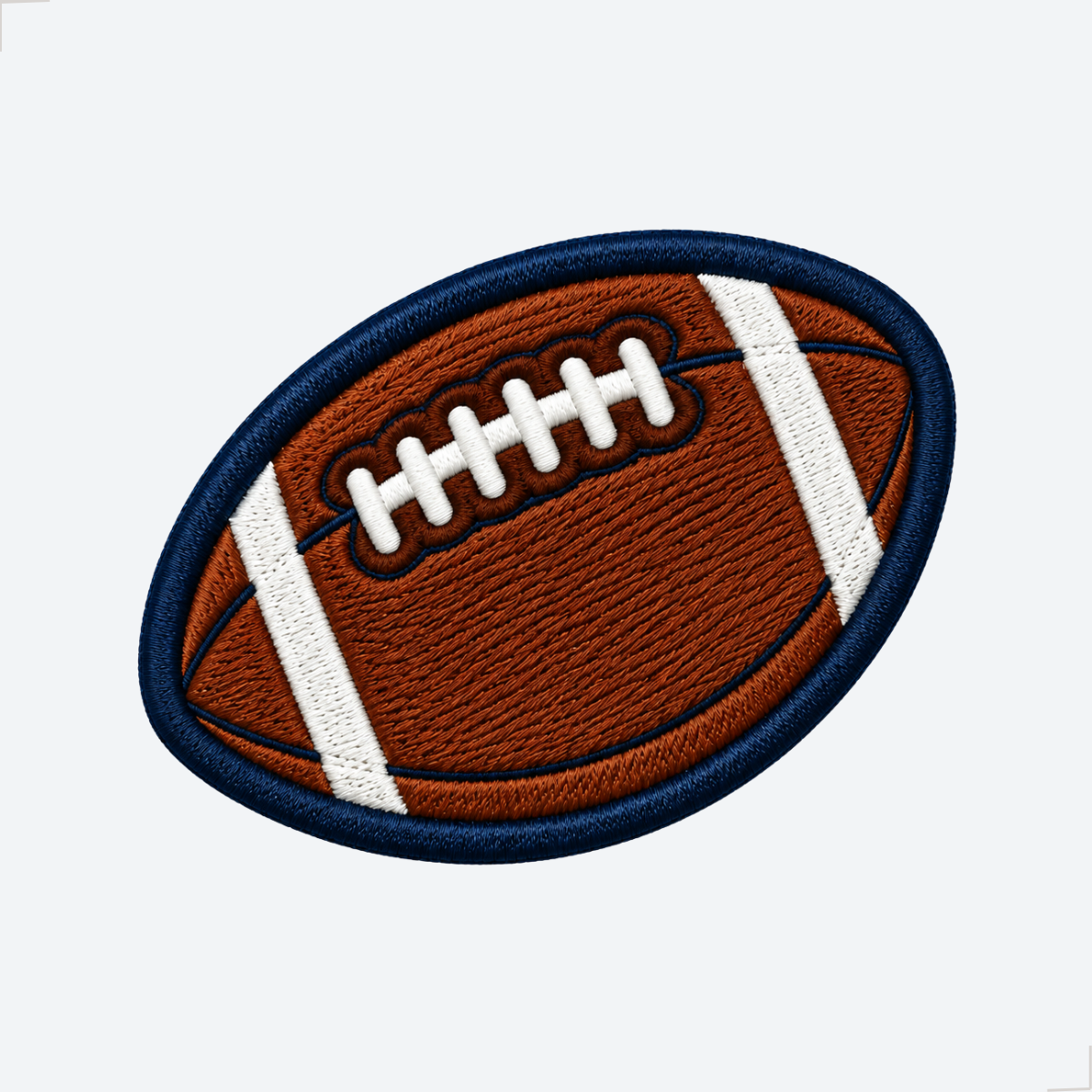 Patch Bordado Bola de Futebol Americano