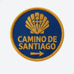 Patch Bordado Camino de Santiago 8cm
