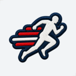 Patch Bordado Corrida