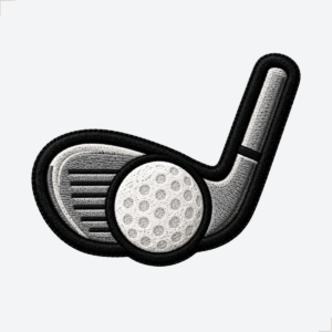 Patch Bordado Golfe