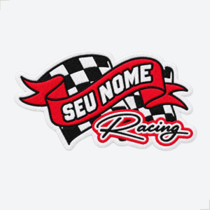 Patch Bordado Nome Racing
