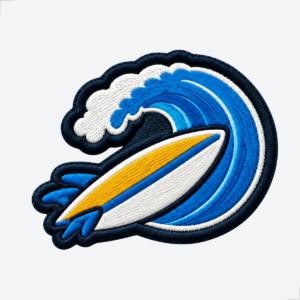 Patch Bordado Surf