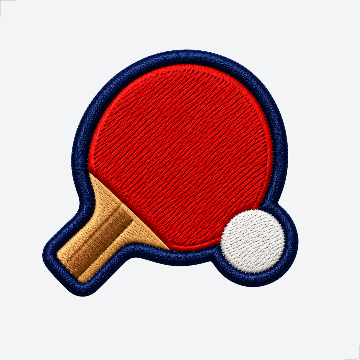 Patch Bordado Tênis de Mesa