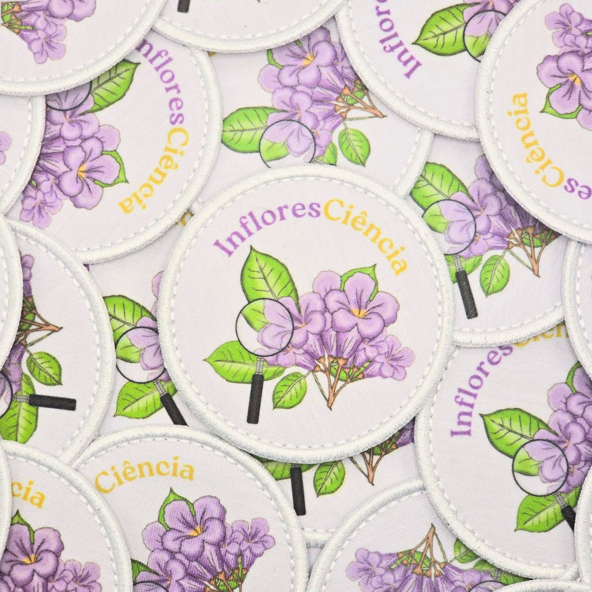 Patch Personalizado Sublimado Inflores Ciência